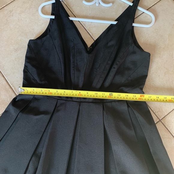 Z Spoke by Zac Posen Black Skater Sunburst Seam Cocktail Dress. Size 12. EUC - Picture 7 of 13